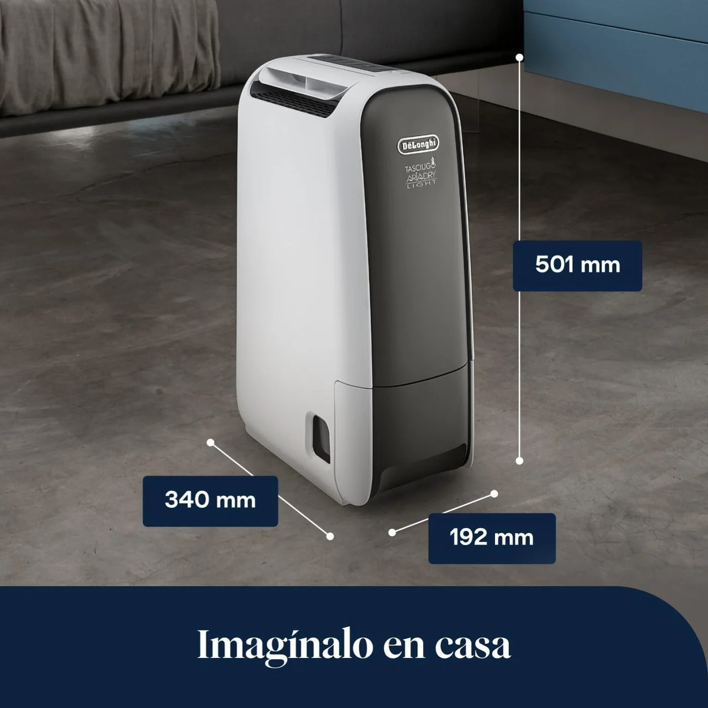 Medidas del DeLonghi DNS65